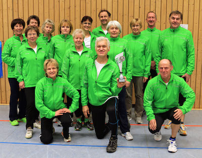 Gruppenfoto des LSC Großkoschen
